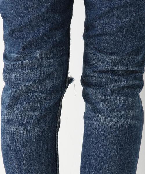 Another Edition(アナザーエディション)の「ニーダメージパンツ/ AEBC KNEE DAMAGE PT(デニムパンツ・レディース・ブラック/コバルトブルー・SMALL/MEDIUM)」の15枚目の写真
