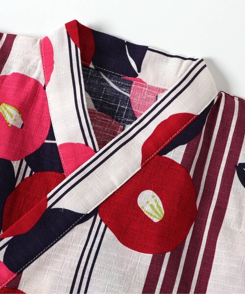 BREEZE(ブリーズ)の「【すっぽり着られる】フリル甚平_ジュニア対応(浴衣・キッズ・レッド/ピンク/ネイビー・80/90/100/110/120/130/140)」の19枚目の写真