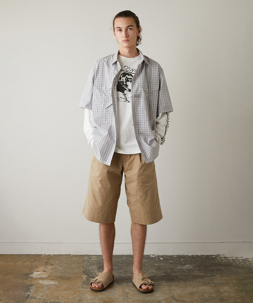 sonic youth（ソニックユース）の「Insonnia Projects インソニアプロジェクツ / MULTI PRINT LS TEE TYPE-A ソニックユース ビッグシルエットプリントロンT バンドT / IP-SY-021（Tシャツ/カットソー・メンズ・ブラック/ホワイト・1/2/3）」の4枚目の写真