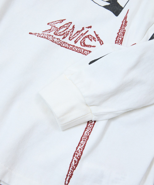 sonic youth（ソニックユース）の「Insonnia Projects インソニアプロジェクツ / MULTI PRINT LS TEE TYPE-A ソニックユース ビッグシルエットプリントロンT バンドT / IP-SY-021（Tシャツ/カットソー・メンズ・ブラック/ホワイト・1/2/3）」の9枚目の写真