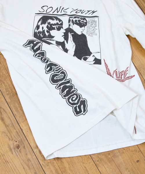 Insonnia Projects ロンT Insonnia Projects - RATMコラボ プリントTシャツ ロンT - RATM