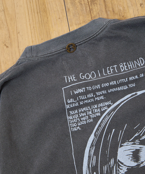 sonic youth(ソニックユース)の「Insonnia Projects インソニアプロジェクツ / MULTI PRINT LS TEE TYPE-A ソニックユース ビッグシルエットプリントロンT バンドT / IP-SY-021(Tシャツ/カットソー・メンズ・ブラック/ホワイト・1/2/3)」の17枚目の写真