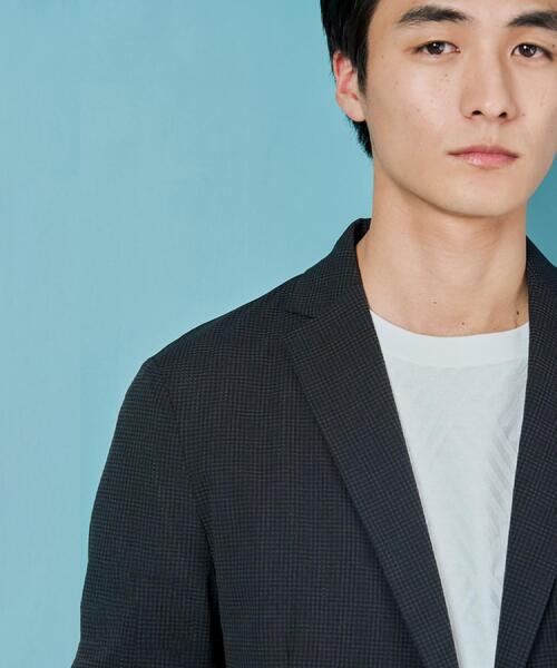 THE SHOP TK （ザ ショップ ティーケー ）の「ライトドッツジャケット【セットアップ可/洗濯機OK】（テーラードジャケット・メンズ・ブラウン系その他/チャコールグレー/ネイビー・01/02/03/04）」の18枚目の写真