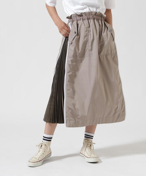 DROIT BELLO（ドロイトベロ）の「DROIT BELLO（ドロイトベロ）サイドZIPプリーツスカート（スカート・レディース・ベージュ/ブラック・M/S）」の15枚目の写真