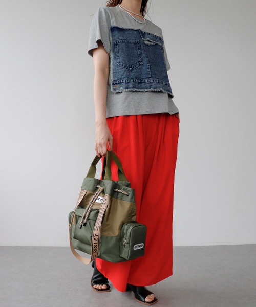 Outdoor Risley コラボトートバッグ OUTDOOR PRODUCTS トートバッグ 「RISLEY×OUTDOOR PRODUCTS」 W