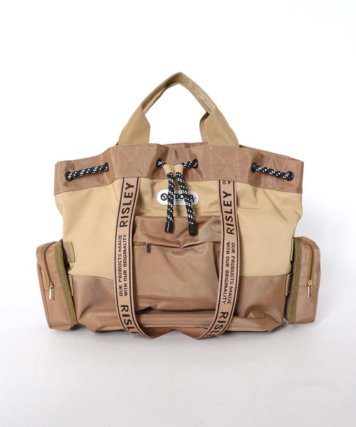 新品　入手困難❣️RISLEY×OUTDOOR Wハンドルトートバッグ　旅行　希少 OUTDOOR PRODUCTS（アウトドアプロダクツ）の「【RISLEY×OUTDOOR