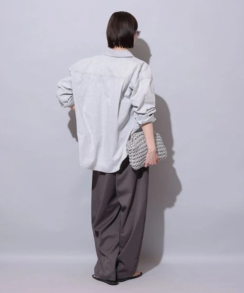 新品　Arpege story  オーバーサイズ　デニムシャツ　Sサイズ デニムシャツ | シャツ・ブラウス | Arpege story（アルページュ