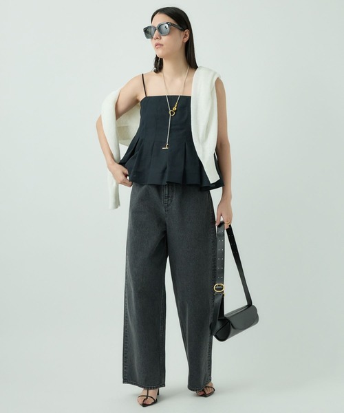 Chaos（カオス）の「Chaos(カオス)/◆WHY NOT NOW◆ミューデニム（デニムパンツ・レディース・ブラック/ブルー・38/36/34）」の4枚目の写真