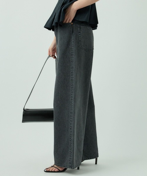 Chaos（カオス）の「Chaos(カオス)/◆WHY NOT NOW◆ミューデニム（デニムパンツ・レディース・ブラック/ブルー・38/36/34）」の9枚目の写真