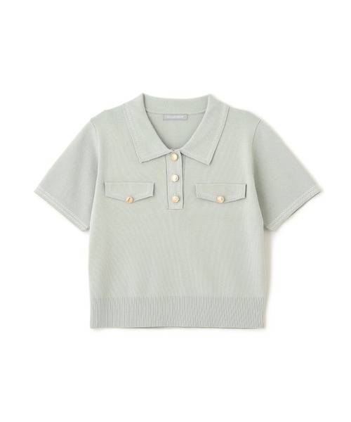 ◇ステッチポロニット（ニット/セーター）｜JILL by JILL STUART