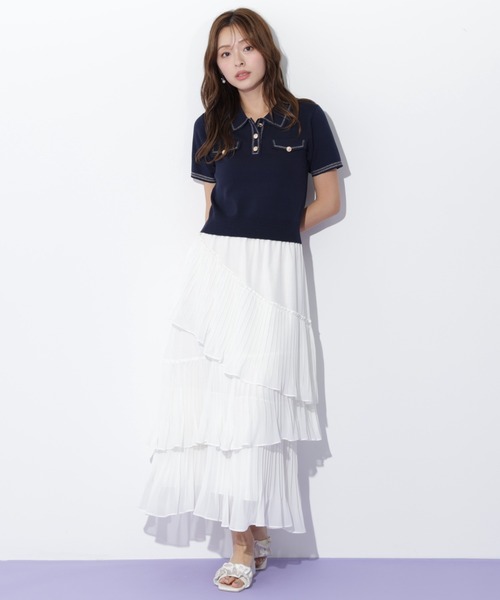 JILLSTUART - ジルスチュアート　ニット JILL by JILL STUART｜ラメMIXニット | Rakuten Fashion(楽天