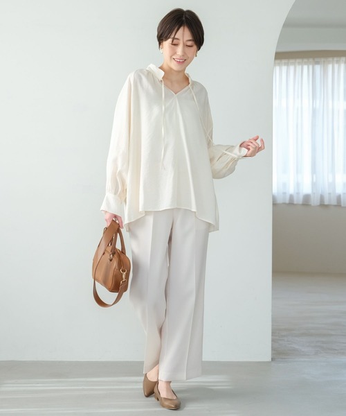 Elura（エルーラ）の「ソフトレザーミニボストン/327314（ハンドバッグ・レディース・ブラウン系その他2/ブラック・ONE SIZE）」の8枚目の写真