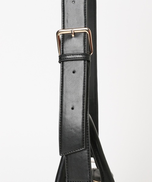 Elura（エルーラ）の「ソフトレザーミニボストン/327314（ハンドバッグ・レディース・ブラウン系その他2/ブラック・ONE SIZE）」の20枚目の写真