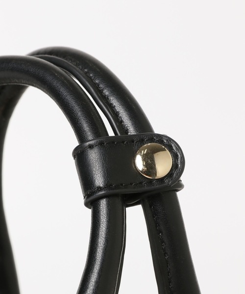 Elura（エルーラ）の「ソフトレザーミニボストン/327314（ハンドバッグ・レディース・ブラウン系その他2/ブラック・ONE SIZE）」の21枚目の写真