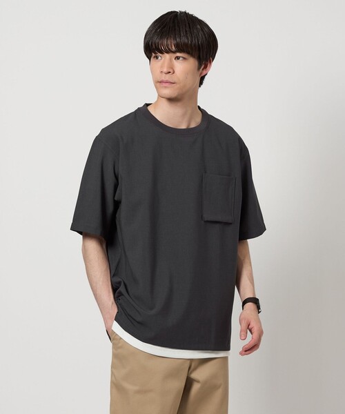 Fashion Geometric Print Graphic T shirts Lapel Mens Clothing