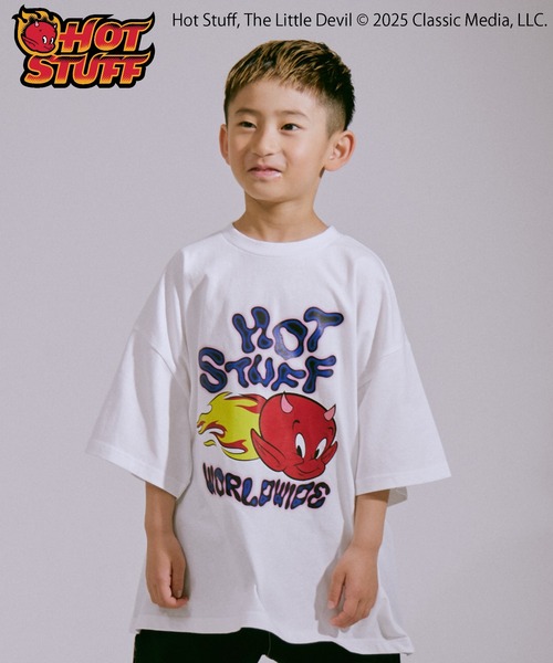 セール】【PAIRMANON STREET】【HOT STUFF】プリント Tシャツ（Tシャツ