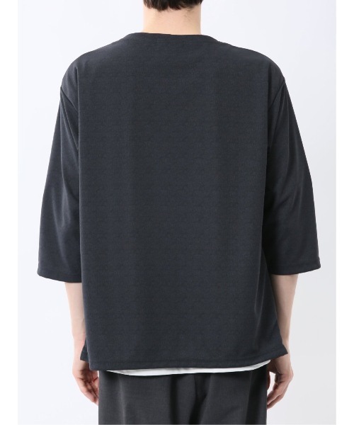 m.f.editorial(エムエフエディトリアル)の「アンサンブル 2枚 セット メンズ 7分袖 カーディガン & 半袖 Tシャツ カウラ/Kaule(アンサンブル・メンズ・グレー系その他2/ブルー/ライトグレー・LARGE/X-LARGE/MEDIUM)」の18枚目の写真