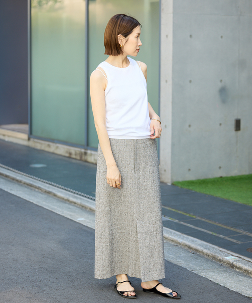 Mer-Cotton セーターマシーン アメスリトップス