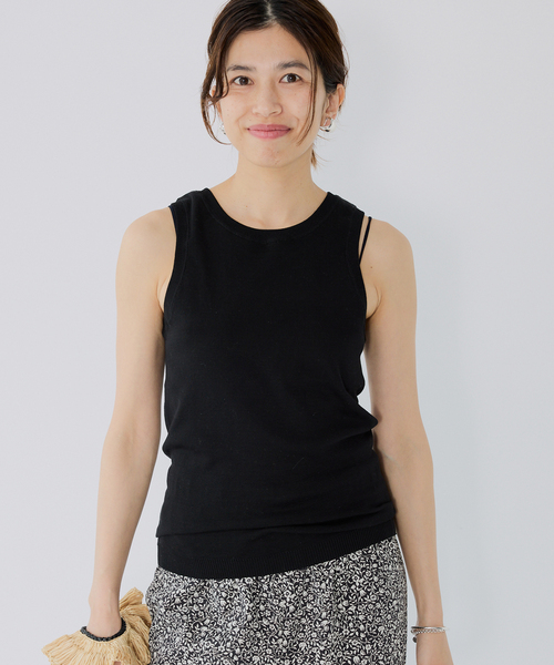 Mer-Cotton セーターマシーン アメスリトップス