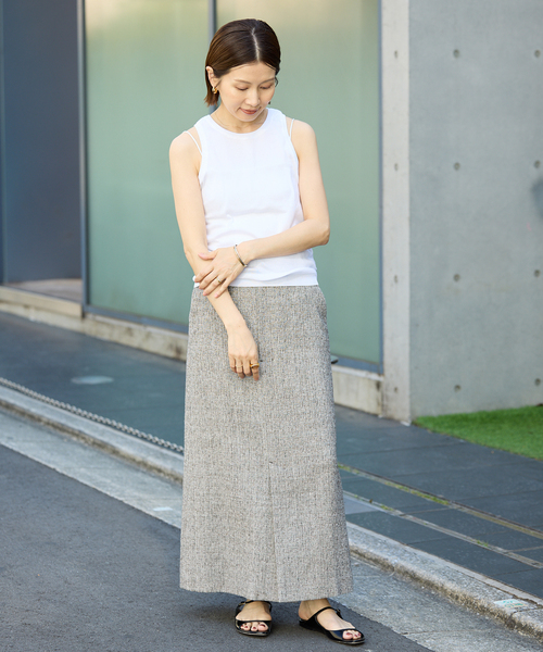 Mer-Cotton セーターマシーン アメスリトップス