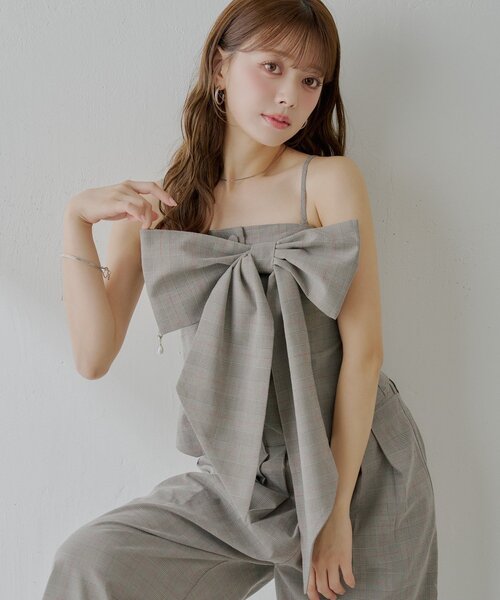 SALON by Chico】チュールボレロ付コンビネゾン
