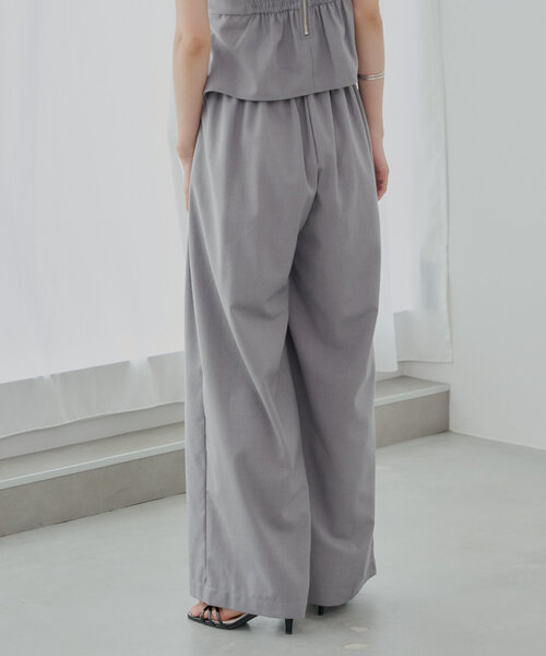 Chico（チコ）の「【SALON by Chico】2wayリボンデザインベアコンビネゾン（つなぎ/オールインワン・レディース・ホワイト/グレー/ブラック系その他2/ベージュ・FREE）」の7枚目の写真