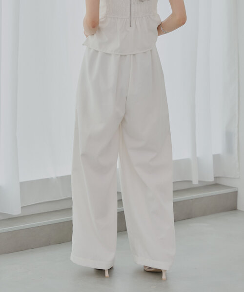 Chico（チコ）の「【SALON by Chico】2wayリボンデザインベアコンビネゾン（つなぎ/オールインワン・レディース・ホワイト/グレー/ブラック系その他2/ベージュ・FREE）」の18枚目の写真