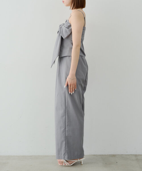 新品d.i.a. コンビネゾン オールインワン Chico（チコ）の「【SALON by Chico】2wayリボンデザインベア