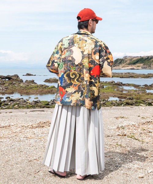 カヤ（カヤ）の「【カヤ】夜趣 袴ならいメンズパンツ（その他パンツ・メンズ・ベージュ/スミクロ/ネイビー・FREE）」の13枚目の写真