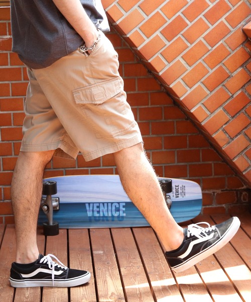 HANES(ヘインズ)の「Hanes チノカーゴショートパンツ(チノパンツ・メンズ・ブラック/カーキ/ベージュ/ネイビー・X-LARGE/MEDIUM/LARGE)」の3枚目の写真