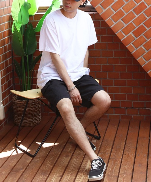 HANES(ヘインズ)の「Hanes チノカーゴショートパンツ(チノパンツ・メンズ・ブラック/カーキ/ベージュ/ネイビー・X-LARGE/MEDIUM/LARGE)」の9枚目の写真