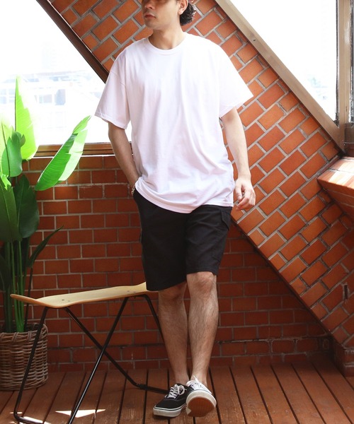 HANES(ヘインズ)の「Hanes チノカーゴショートパンツ(チノパンツ・メンズ・ブラック/カーキ/ベージュ/ネイビー・X-LARGE/MEDIUM/LARGE)」の11枚目の写真