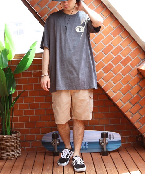 HANES(ヘインズ)の「Hanes チノカーゴショートパンツ(チノパンツ・メンズ・ブラック/カーキ/ベージュ/ネイビー・X-LARGE/MEDIUM/LARGE)」の16枚目の写真