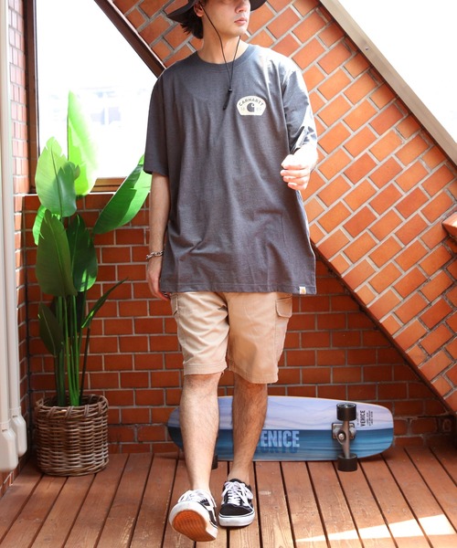 HANES(ヘインズ)の「Hanes チノカーゴショートパンツ(チノパンツ・メンズ・ブラック/カーキ/ベージュ/ネイビー・X-LARGE/MEDIUM/LARGE)」の19枚目の写真