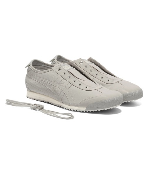 Onitsuka Tiger(オニツカタイガー)の「MEXICO 66 SD SLIP-ON / メキシコ 66 エスディー スリッポン(スリッポン・レディース・グレー系その他/カーキ系・22.5/23/23.5/24/24.5/25/25.5/26/26.5/27/27.5/28/28.5/29)」の5枚目の写真