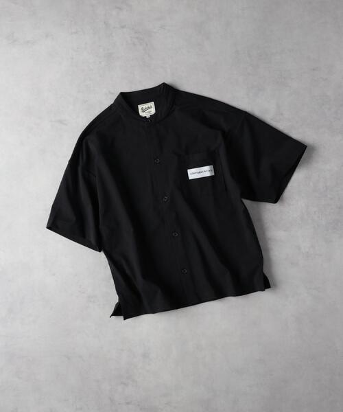 Right-on(ライトオン)の「【Refurbish】バンドカラー半袖シャツ(シャツ/ブラウス・キッズ・ブラック/ベージュ・130/140/150/160)」の15枚目の写真