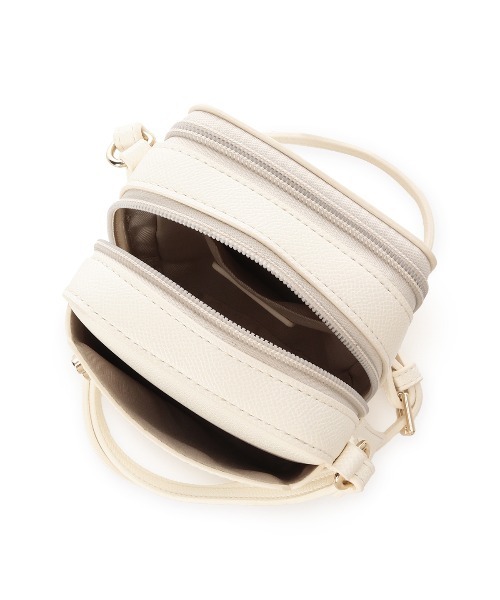 & chouette（アンドシュエット）の「≪推し事バッグ≫クリアポケット付きビジューショルダーバッグ（ショルダーバッグ・レディース・ピンク/ダルブルー系/ラベンダー/ブラック/オフホワイト・FREE）」の12枚目の写真