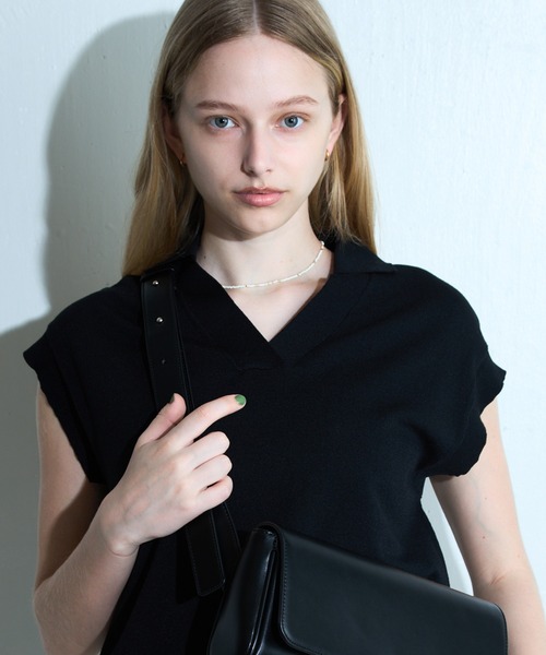 COLONY 2139（コロニートゥーワンスリーナイン）の「カラービーズネックレス（ネックレス・レディース・ブラック/ホワイト/ブラウン・FREE）」の5枚目の写真