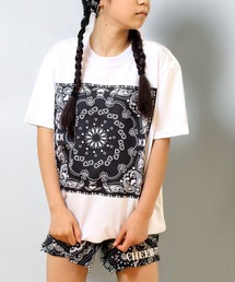 ペイズリーバンダナ柄BIGTEE