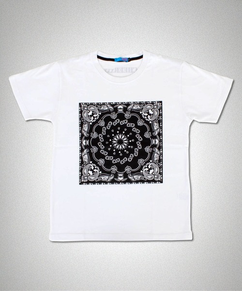 CHEER(チアー)の「ペイズリーバンダナ柄BIGTEE(Tシャツ/カットソー・レディース・ホワイト/ブラック・S/M/L)」の14枚目の写真