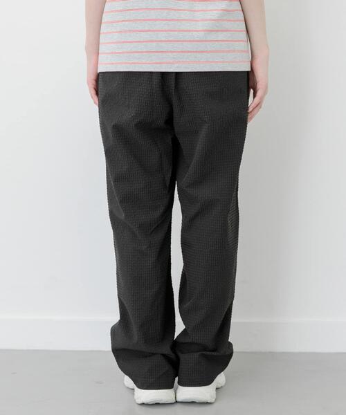 FORK&SPOON(フォークアンドスプーン)の「FORK&SPOON アニヴェンサッカーパンツ(その他パンツ・レディース・ダークブラウン/ブラック・1/2)」の12枚目の写真