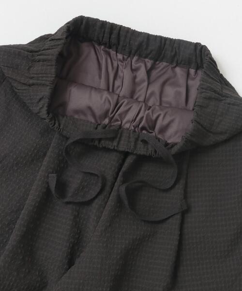 FORK&SPOON(フォークアンドスプーン)の「FORK&SPOON アニヴェンサッカーパンツ(その他パンツ・レディース・ダークブラウン/ブラック・1/2)」の16枚目の写真