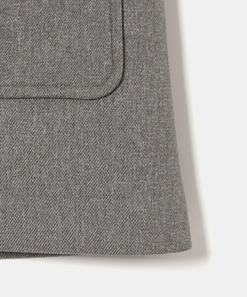 EMMEL REFINES（エメルリファインズ）の「＜EMMEL REFINES＞EM ボンディング ミニスカート（スカート・レディース・ダークグレー/ブラック・M/S）」の14枚目の写真