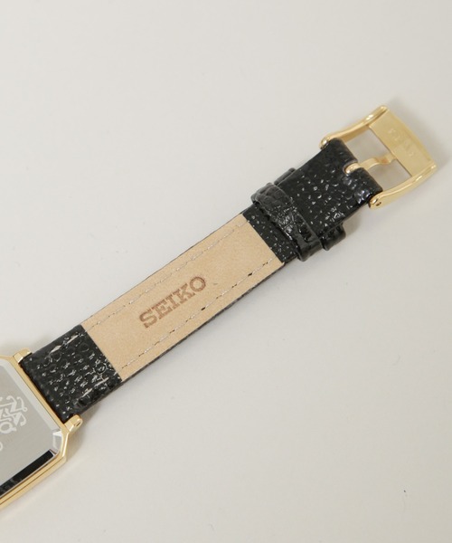 巨*人様 SEIKO ブラック アナログ腕時計 K1918] SEIKO マーベル19石 18KYG黒文字盤 [販売済]