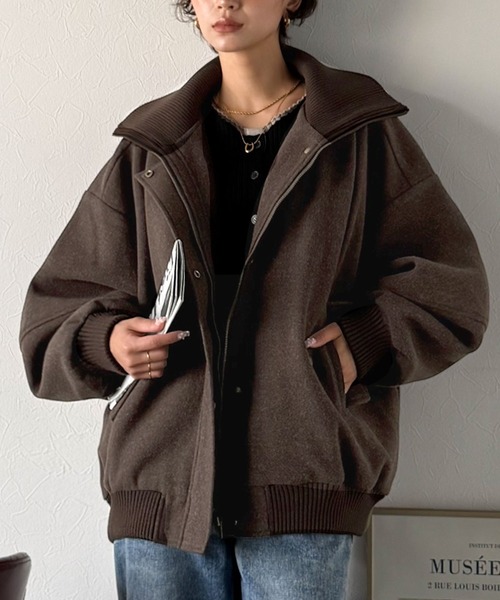 セール】《JaVaジャバコラボ》ビンテージ感のあるリブがアクセント