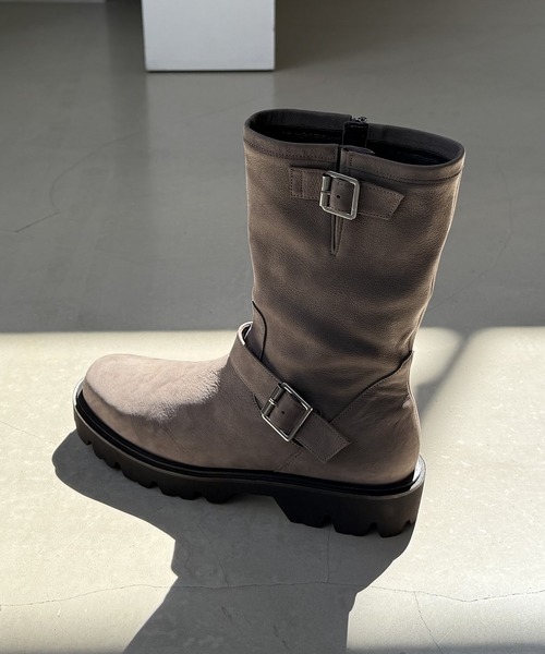 HIMIKO（ヒミコ）の「【HIMIKO】【撥水】エンジニアブーツ/651405（ブーツ・レディース・ダークブラウン/ブラック/グレー・21.5cm/22.0cm/22.5cm/23.5cm/24.5cm/26.0cm/23.0cm/24.0cm/25.0cm/25.5cm/26.5cm）」の5枚目の写真