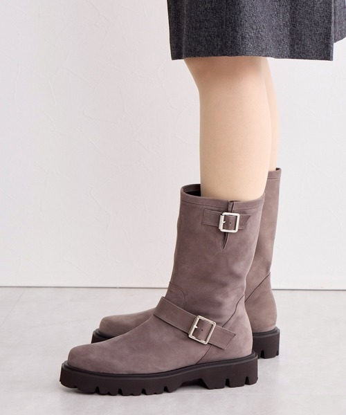 HIMIKO（ヒミコ）の「【HIMIKO】【撥水】エンジニアブーツ/651405（ブーツ・レディース・ダークブラウン/ブラック/グレー・21.5cm/22.0cm/22.5cm/23.5cm/24.5cm/26.0cm/23.0cm/24.0cm/25.0cm/25.5cm/26.5cm）」の12枚目の写真