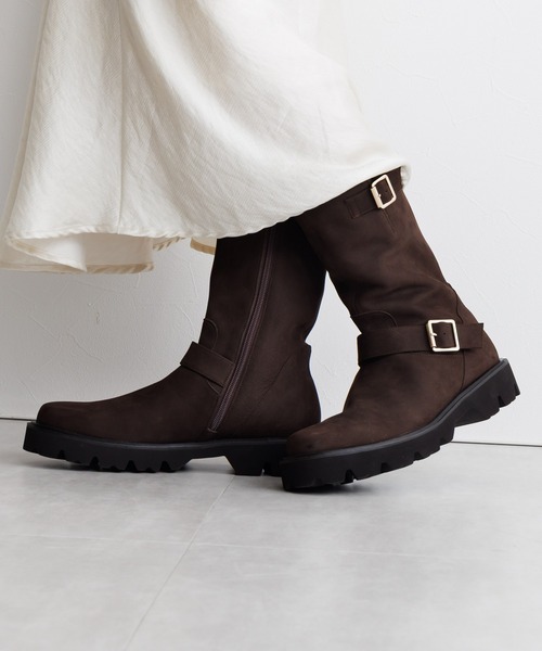 HIMIKO（ヒミコ）の「【HIMIKO】【撥水】エンジニアブーツ/651405（ブーツ・レディース・ダークブラウン/ブラック/グレー・21.5cm/22.0cm/22.5cm/23.5cm/24.5cm/26.0cm/23.0cm/24.0cm/25.0cm/25.5cm/26.5cm）」の17枚目の写真