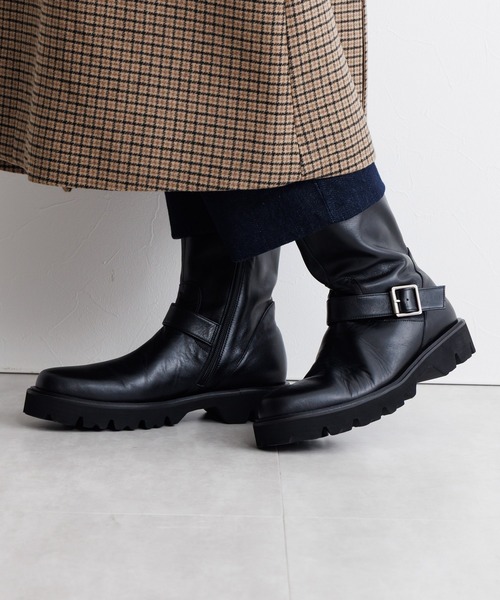 HIMIKO（ヒミコ）の「【HIMIKO】【撥水】エンジニアブーツ/651405（ブーツ・レディース・ダークブラウン/ブラック/グレー・21.5cm/22.0cm/22.5cm/23.5cm/24.5cm/26.0cm/23.0cm/24.0cm/25.0cm/25.5cm/26.5cm）」の19枚目の写真