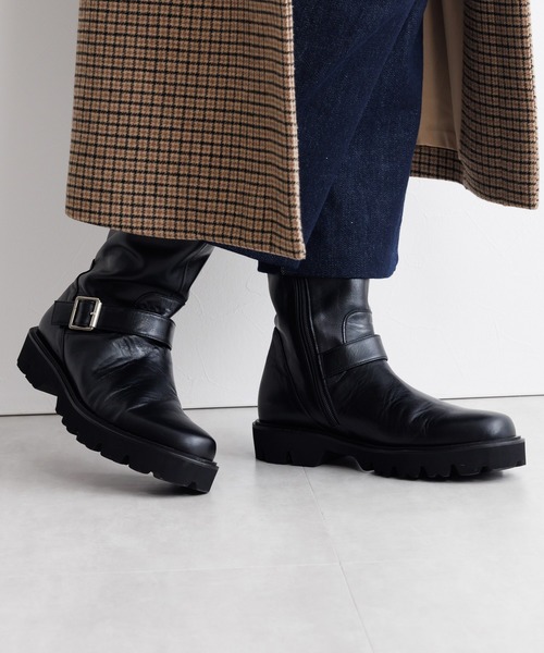 HIMIKO（ヒミコ）の「【HIMIKO】【撥水】エンジニアブーツ/651405（ブーツ・レディース・ダークブラウン/ブラック/グレー・21.5cm/22.0cm/22.5cm/23.5cm/24.5cm/26.0cm/23.0cm/24.0cm/25.0cm/25.5cm/26.5cm）」の21枚目の写真